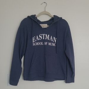 Eastman School Of Music Women's Navy Hoodie